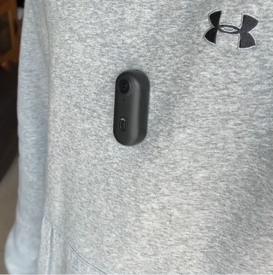 InstaCam Clip 360° — Tu cámara compacta de acción diaria