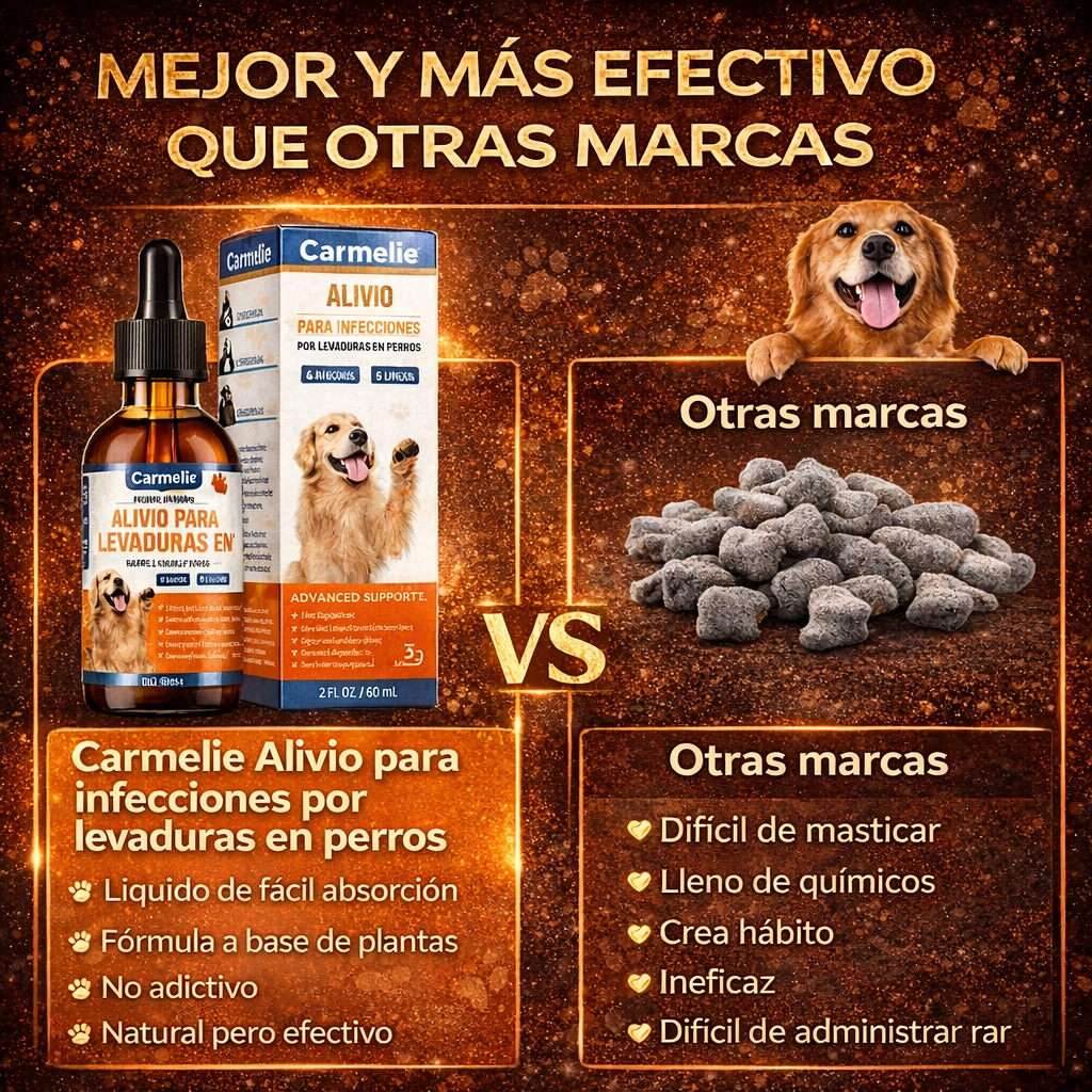 Yeast Infection - Alivio natural para la picazón y las molestias de tu perro 100% Efectivo