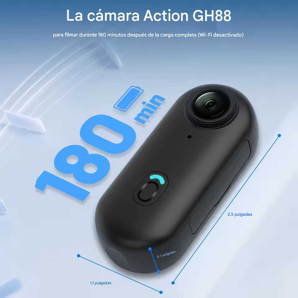 InstaCam Clip 360° — Tu cámara compacta de acción diaria