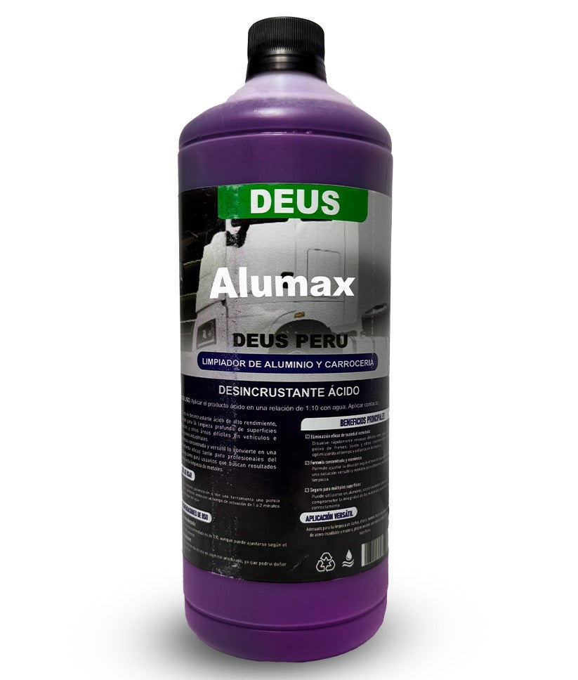Alumax - Limpiador Acido Concentrado para Metales/ Desengrasante Morado (Tik Tok)