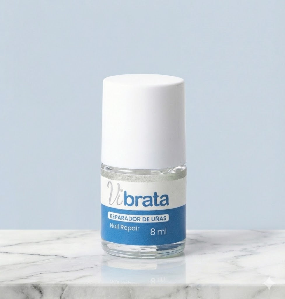 Vibrata- Reparador de uñas con Bio-Colágeno 100%Efectivo