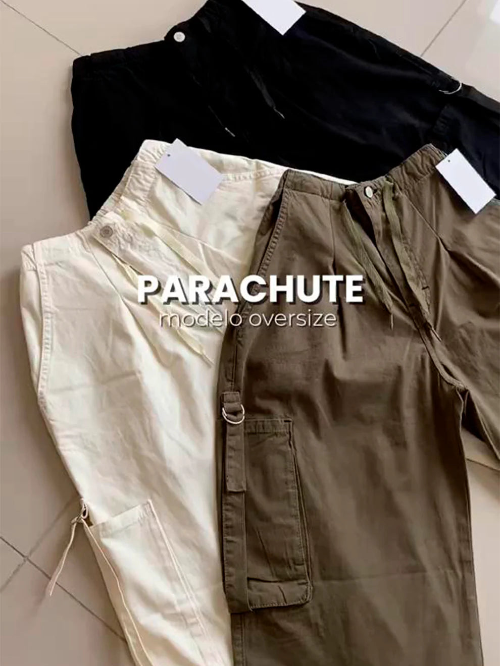 PARACHUTE CARGO PANTS VIRAL