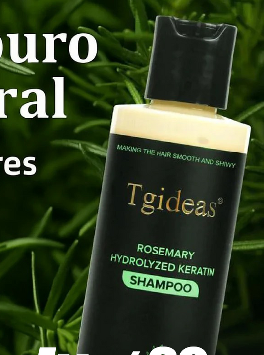 SHAMPOO DE ROMERO - CABELLO MAS GRUESO Y SALUDABLE