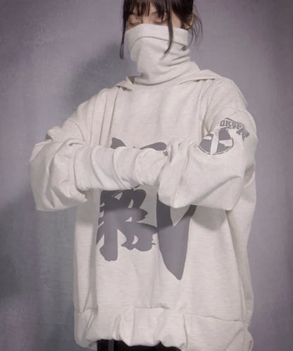 HOODIE UNISEX OVERSIZE YING YANG VIRAL