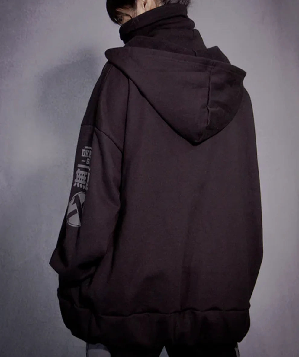 HOODIE UNISEX OVERSIZE YING YANG VIRAL
