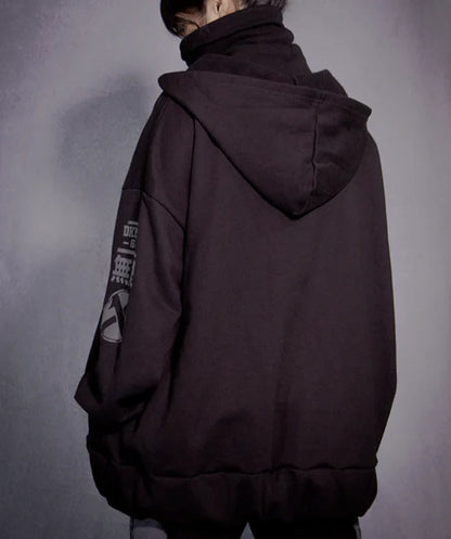 HOODIE UNISEX OVERSIZE YING YANG VIRAL