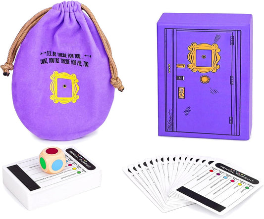 Friends TV Show Trivia Quiz Juego de Cartas con 600 Preguntas Divertidas para Fans