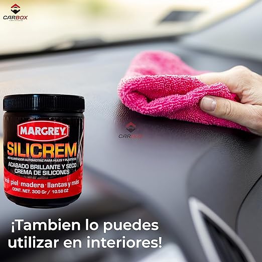SILICREM – Abrillantador Automotriz para Hules y Plásticos