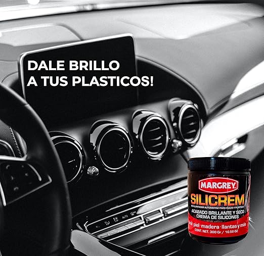SILICREM – Abrillantador Automotriz para Hules y Plásticos