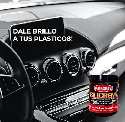SILICREM – Abrillantador Automotriz para Hules y Plásticos