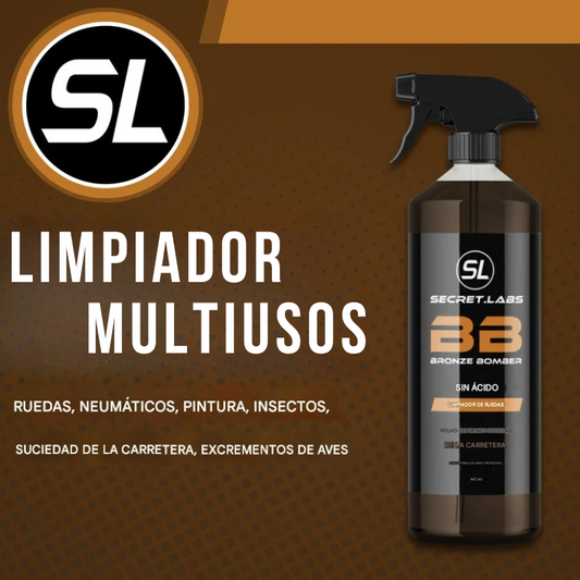 BOMBER - Desengrasante profesional de ruedas y rines.