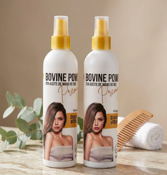 Bovine Power- Reparador capilar con aceites naturales 100% Efectivo