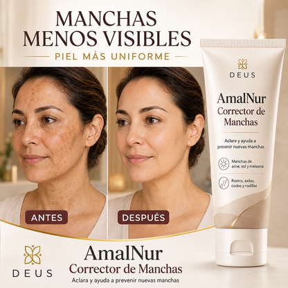 AmalNur Corrector de Manchas – Aclara y Ayuda a Prevenir Nuevas Manchas