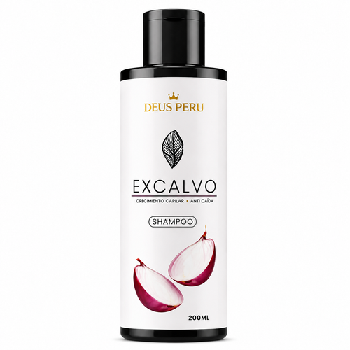 Shampoo Excalvo - Reduce la Pérdida y Estimula el Crecimiento UPSELL