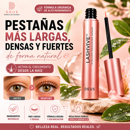 Sérum LashVive™ – Pestañas Más Largas y Densas