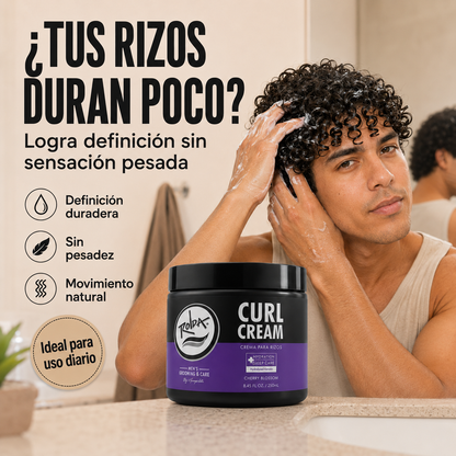 Curl Cream – Define tus Rizos, Hidrata y Controla el Frizz