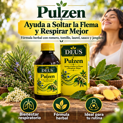 Pulzen – Ayuda a Soltar la Flema y Respirar Mejor