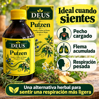 Pulzen – Ayuda a Soltar la Flema y Respirar Mejor