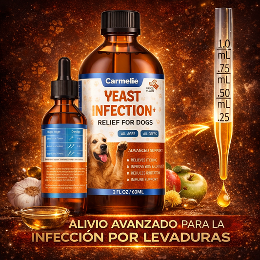 Yeast Infection - Alivio natural para la picazón y las molestias de tu perro 100% Efectivo