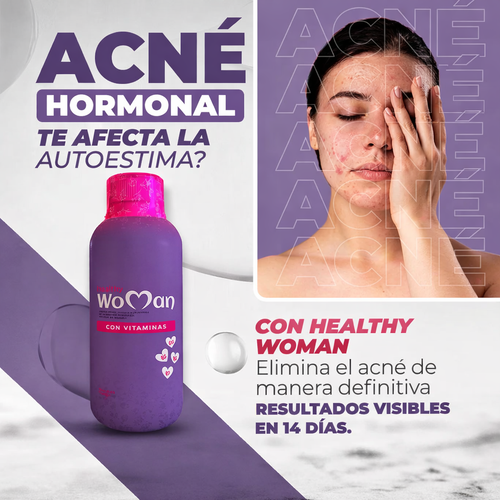 HEALTHY WOMAN- Elimina el Acné de Manera Definitiva