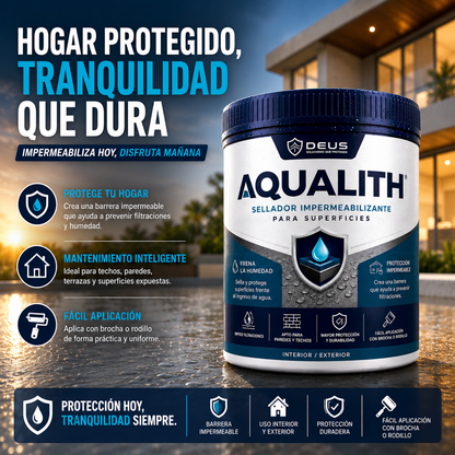 DEUS AQUALITH | Sellador impermeabilizante para superficies