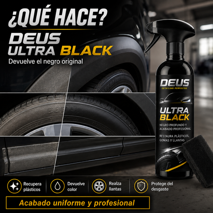 Deus Ultra Black – Negro Profundo y Acabado Profesional
