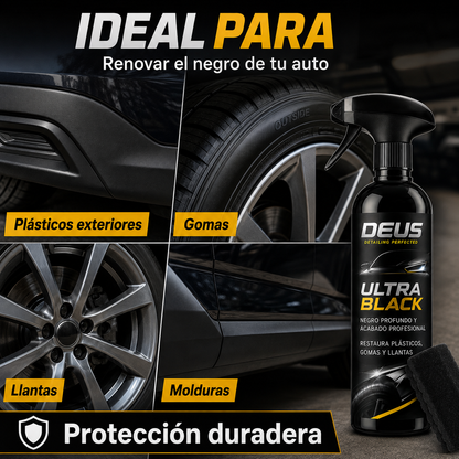 Deus Ultra Black – Negro Profundo y Acabado Profesional