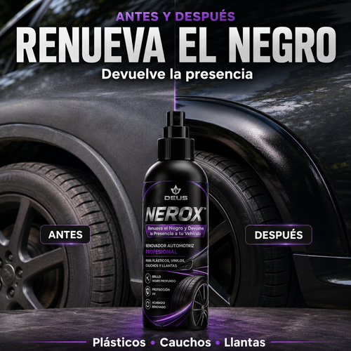 NEROX™ – Renueva el Negro y Devuelve la Presencia a tu Vehículo