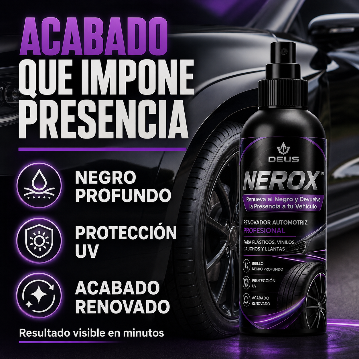 NEROX™ – Renueva el Negro y Devuelve la Presencia a tu Vehículo