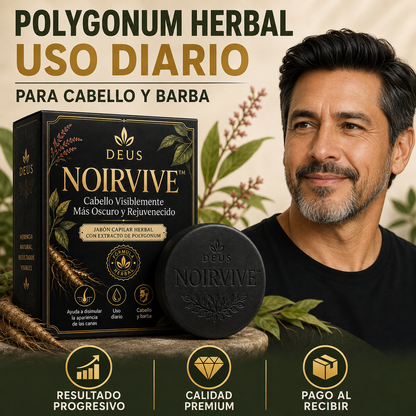NOIRVIVE™ – Cabello Visiblemente Más Oscuro y Rejuvenecido