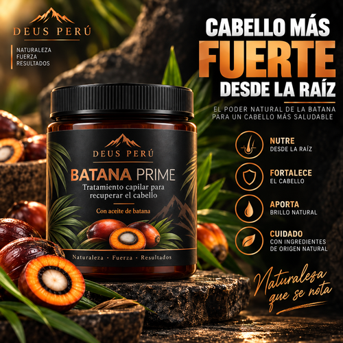 DEUS BATANA PRIME | Tratamiento capilar para recuperar el cabello