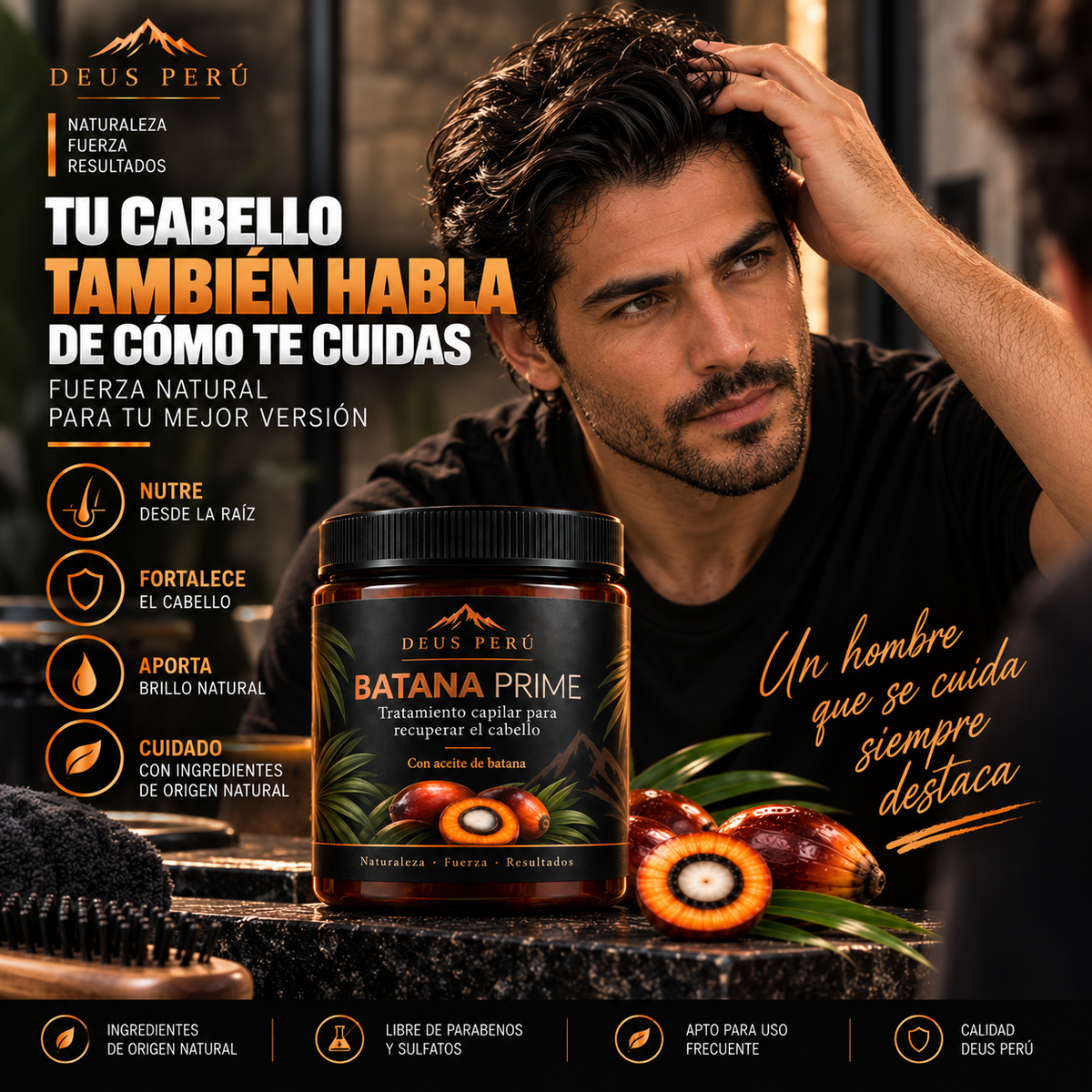 DEUS BATANA PRIME | Tratamiento capilar para recuperar el cabello