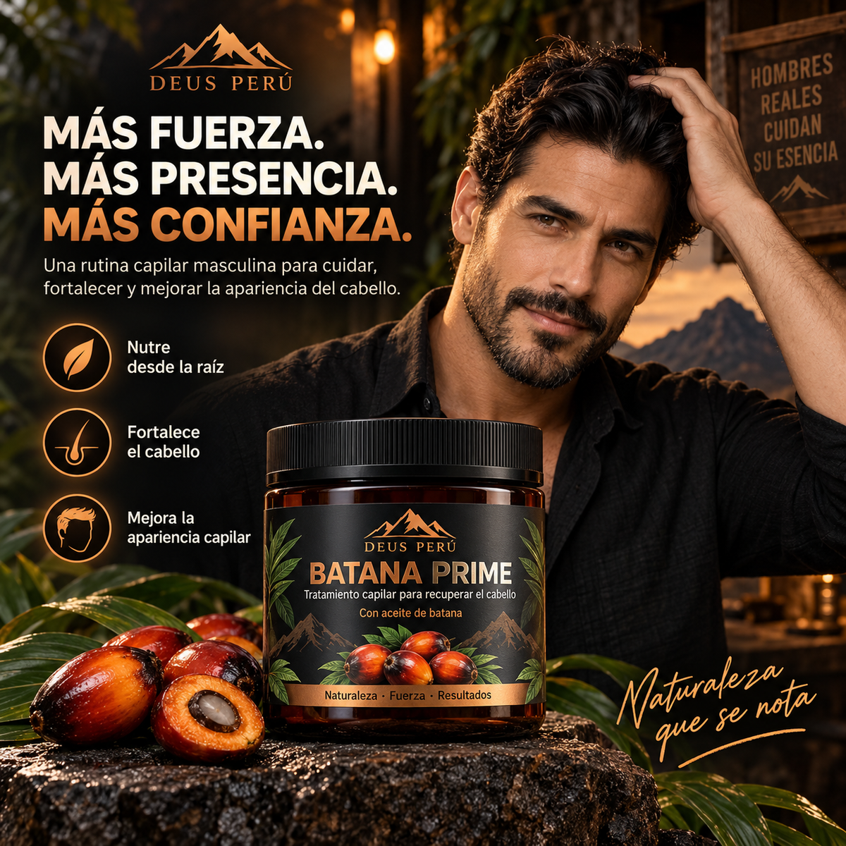 DEUS BATANA PRIME | Tratamiento capilar para recuperar el cabello
