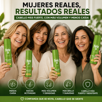 Plantur 39 Phyto-Caffeine Shampoo – Reduce la Caída y Recupera el Volumen