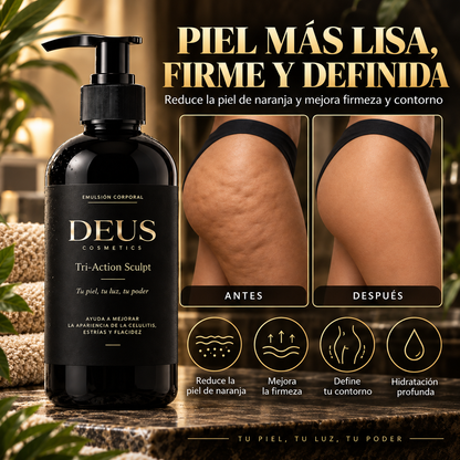Tri-Action Sculpt – Reduce la Piel de Naranja y Mejora Firmeza y Contorno