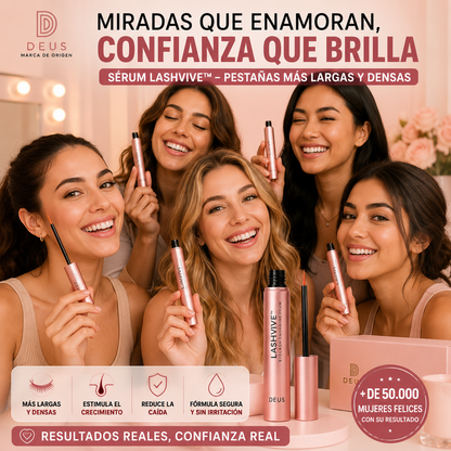 Sérum LashVive™ – Pestañas Más Largas y Densas