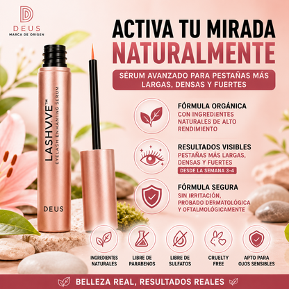 Sérum LashVive™ – Pestañas Más Largas y Densas