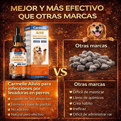 Yeast Infection - Alivio natural para la picazón y las molestias de tu perro 100% Efectivo