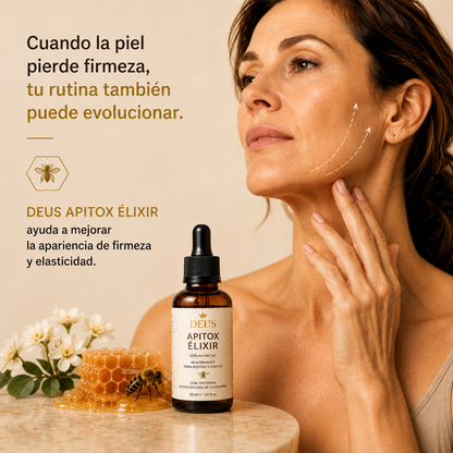 DEUS · APITOX ÉLIXIR | Sérum facial reafirmante para rostro y cuello