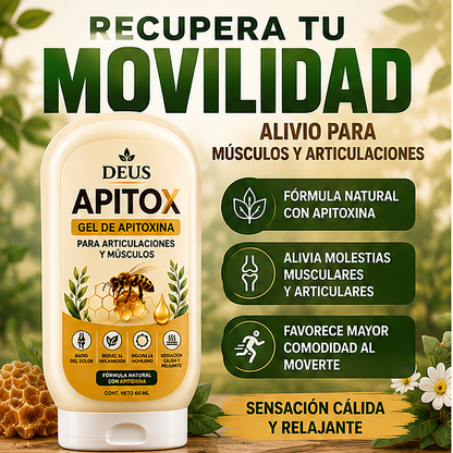 DEUS Apitox | Gel de Apitoxina para Articulaciones y Músculos