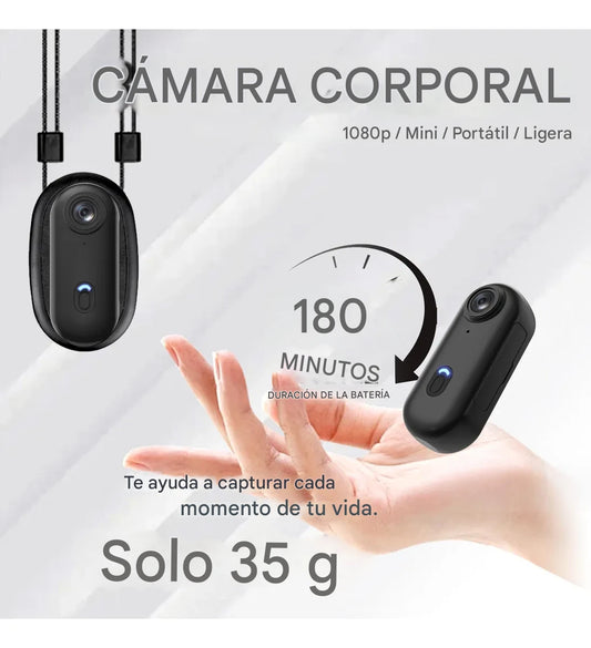 InstaCam Clip 360° — Tu cámara compacta de acción diaria