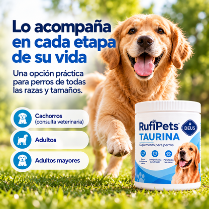 RufiPets Taurina para Perros | DEUS