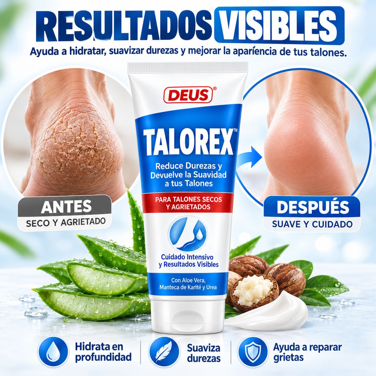 TALOREX™ - Reparación intensiva de talones.