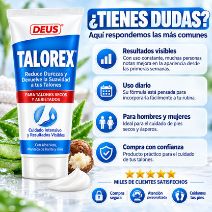 TALOREX™ - Reparación intensiva de talones.