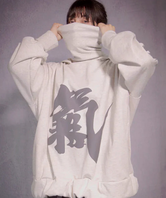 HOODIE UNISEX OVERSIZE YING YANG VIRAL