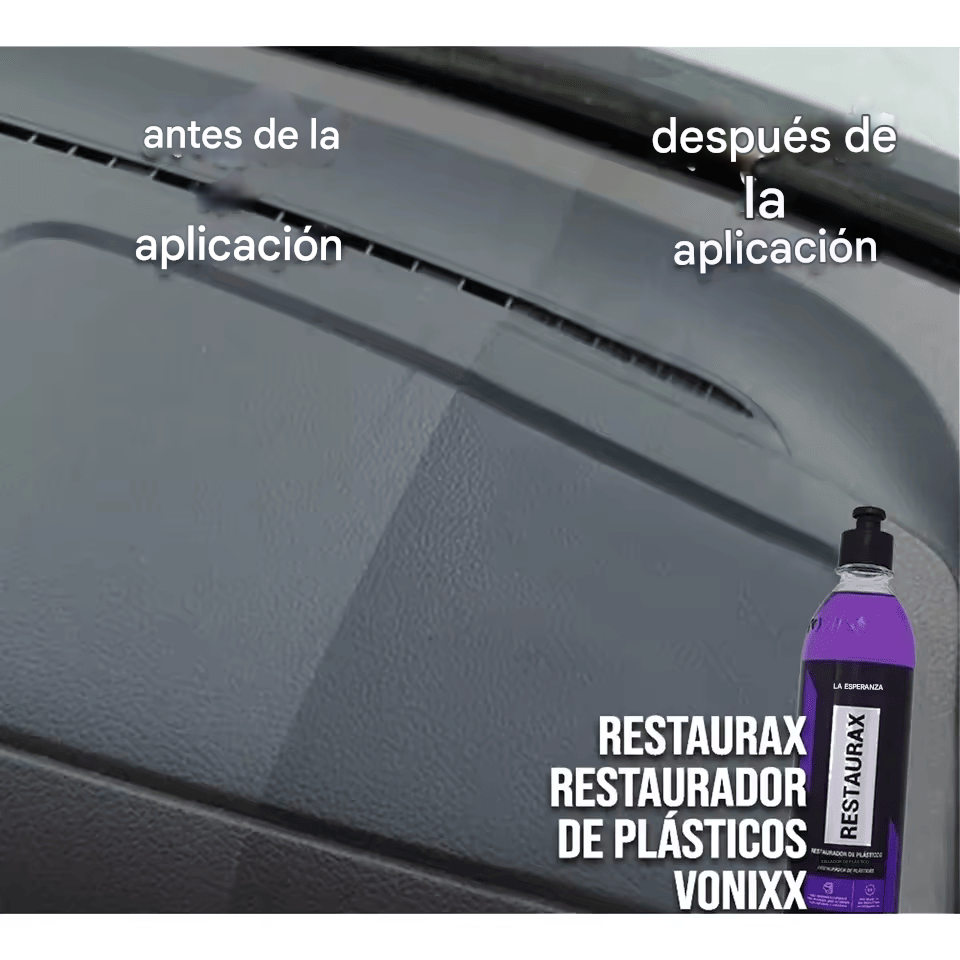 Plastic Restorer - Solución definitiva para plásticos opacos