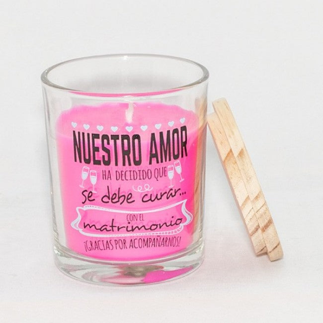 VELAS CON FRASES MOTIVADORAS
