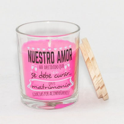 VELAS CON FRASES MOTIVADORAS