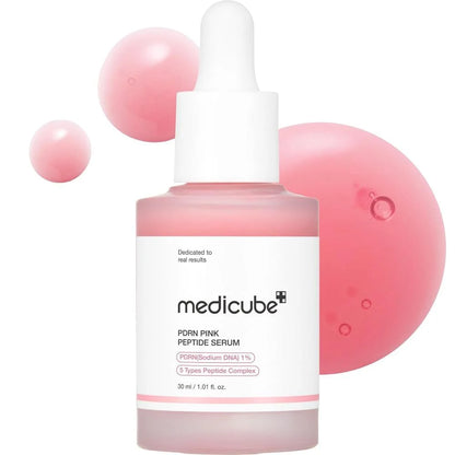 Medicube - Sérum de Péptidos Rosados con PDRN/ Devuélvele firmeza, luz y vida a tu piel 100% Efectivo