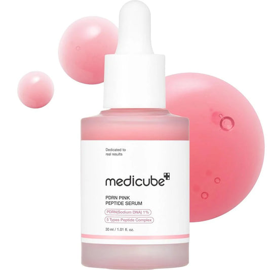 Medicube - Sérum de Péptidos Rosados con PDRN/ Devuélvele firmeza, luz y vida a tu piel 100% Efectivo